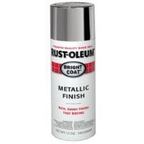 RUST-OLEUM Bright Coat Metallic Finish Spray Can, 7715830, Aluminum, 12 OZ