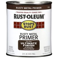 RUST-OLEUM Stops Rust Rusty Metal Primer Ultimate Finish, 7769502, Rusty Metal Primer, 1 Quart