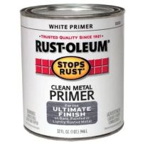 RUST-OLEUM Clean Metal Primer, 7780502, White Primer, 1 Quart