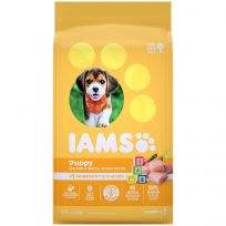 IAMS Smart Puppy Dry Dog Food with Real Chicken, 10172076, 7 LB Bag