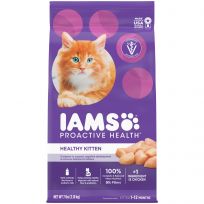 IAMS Kitten Urinary Tract Healthy Dry Cat Food with Chicken, 10178084, 7 LB Bag