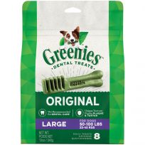 Greenies Original Natural Dental Care Dog Treats for Large Dogs, 10197565, 12 OZ Bag
