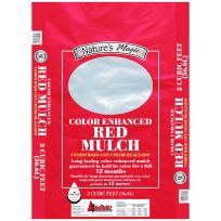 Natures Magic Color Enhanced Red Mulch, 2 Cubic Feet, NMFPM2CF-PI