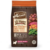 Merrick Real Texas Beef & Sweet Potato Recipe, 8260035, 4 LB Bag