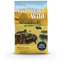 Taste Of The Wild High Prairie Canine Recipe with Roasted Bison & Roasted Venison, 8609628, 5 LB Bag
