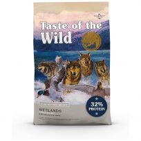 Taste Of The Wild Wetlands Canine Recipe with Roasted Fowl, 8613908, 14 LB Bag