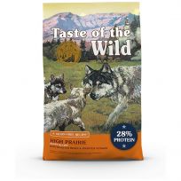 Taste Of The Wild High Prairie Puppy Recipe with Roasted Bison & Roasted Venison, 8613984, 14 LB Bag