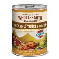 Whole Earth Farms Grain Free Chicken & Turkey, 8854791, 12.7 OZ Can