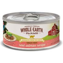 Whole Earth Farms Grain Free with Real Salman Recipe, 8860464, 5 OZ Can