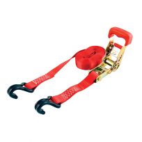 Erickson Rubber Handle Ratchet Strap, 51333, 1 IN x 15 FT