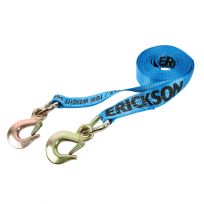 Erickson Tow Strap with Forged Hooks, 59301, 2 IN x 20 FT