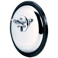 K Source, Inc. Clamp on Round Spot Mirror with Swivel Stud, CL070