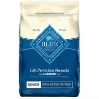 Blue Senior Dog Chicken & Brown Rice Recipe, 800157, 30 LB Bag