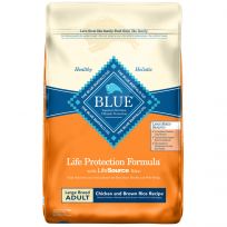 Blue Large Breed Adult Chicken & Brown Rice Recipe, 800172, 30 LB Bag