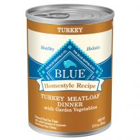 Blue Homestyle Recipe Homestyle Recipe Natural Adult Wet Food with Turkey, 800199, 12.5 OZ Can