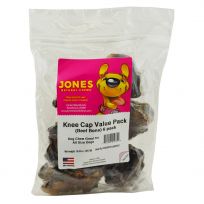 Jones Natural Chews Knee Cap 6-Pack, 01053, 15 OZ