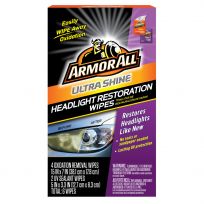 ArmorAll® Ultrashine Headlight Restoration Wipes, 18514W