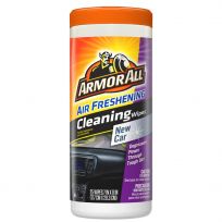 Armor All Air Freshening Cleaning Wipes New Car, 17952B