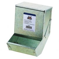 Pet Lodge Metal Small Animal Feeder with Lid, 5 IN, AF5ML