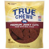 True Chews Premium Jerky Cuts Made with Real Steak, 804527, 20 OZ