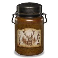 Mccall's Candles Classic Jar Candle - Cozy Cabin Scent, JCZ-26