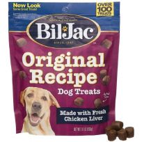 Bil-Jac Original Recipe Dog Treats - Made with Fresh Chicken Liver, 404-080-15, 10 OZ