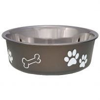 Bella Bowl Dog Bowl, 7405, Espresso, Medium