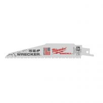 Milwaukee Tool The Wrecker Multi-Material SAWZALL Blade,  6 IN, 7/11 TPI, 5-Pack, 48-00-5701, 6 IN