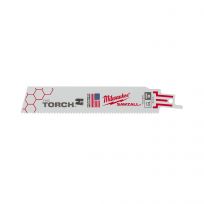 Milwaukee Tool The Torch SAWZALL Blades, 6 IN, 10 TPI, 5-Pack, 48-00-5712, 6 IN