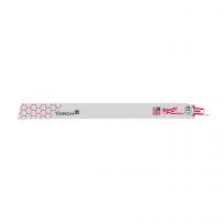 Milwaukee Tool The Torch SAWZALL Blade, 12 IN, 18 TPI, 5-Pack, 48-00-5789, 12 IN