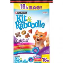 Kit & Kaboodle Cat Food Chicken, Liver, Turkey & Ocean Fish, 16 LB Bag