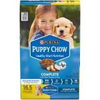 PURINA PUPPY CHOW Healthy Start Nutrition / Chicken & Rice Dog Food, 16.5 LB Bag