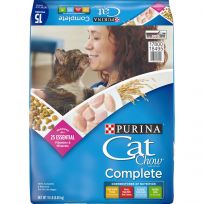 PURINA Cat Chow Cat Food Complete Chicken, 15 LB Bag