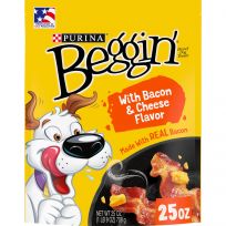 PURINA Beggin Soft Dog Treats with Bacon & Cheese Flavor, 25 OZ