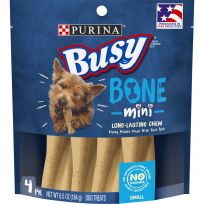 PURINA Busy Bone Mini Long-Lasting Chew, 4-Pack, 6.5 OZ