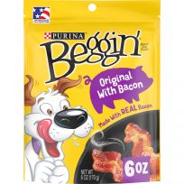 PURINA Beggin Chew Dog Treats Original with Bacon, 6 OZ