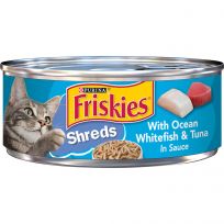 Friskies Cat Food Ocean Whitefish & Tuna, 5.5 OZ Can