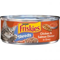 Friskies Cat Food Chicken & Salmon, 5.5 OZ Can
