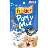 PURINA Friskies Party Mix Cat Treats Beachside Crunch, 2.1 OZ