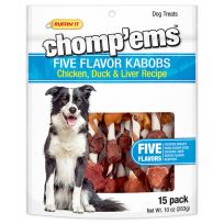 Chomp'ems 5 Flavor Kabobs 15-Pack, 7N08253