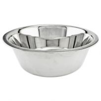 Ruffin' It Stainless Steel Economy Dish, 7N15096, 2.7 Quart