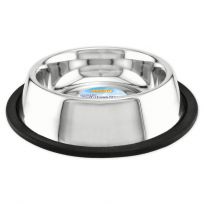 Ruffin' It Stainless Steel No Skid Dish, 7N19016, 16 OZ