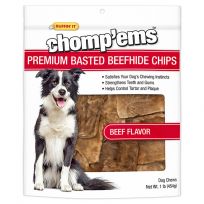 Chomp'ems Chew Chips 1 LB Beef, 7N27143