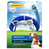 Ruffin' It Tie-Out Cable 920# Strngth, 7N29115