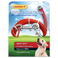 Ruffin' It Tie-Out Cble 1700# Strngth, 7N29215