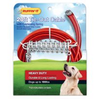 Ruffin' It Tie-Out Cable, 20 FT, 7N29220