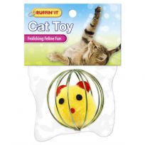Ruffin' It Cat Large Wire Play Ball, 7N32001