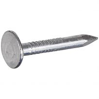 Fas-N-Tite 11 Gauge 1 LB Box Electro-Galvanized Roofing Nails, 461455, 1 IN