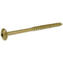 Power Pro 5 / 16 IN D Star Drive Construction Lag Screws, 47871, 4 IN