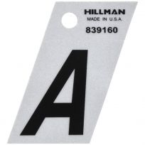 Hillman Angle-Cut Adhesive Letters, 839160, 1-1/2 IN